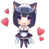 🥰 Эмодзи «Nekopara Premium Ver» для Telegram