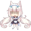 😦 Эмодзи «Nekopara Premium Ver» для Telegram