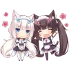 ☺️ Эмодзи «Nekopara Premium Ver» для Telegram