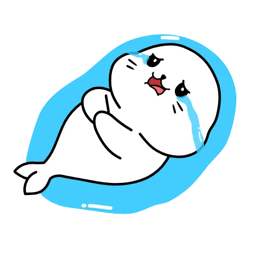 😭 Эмодзи «Sappy Seals» для Telegram