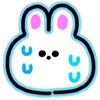 😥 Эмодзи «Neon Bunny» для Telegram