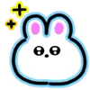 ✨ Эмодзи «Neon Bunny» для Telegram