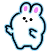 🐰 Эмодзи «Neon Bunny» для Telegram