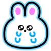 😭 Эмодзи «Neon Bunny» для Telegram