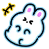 😂 Эмодзи «Neon Bunny» для Telegram
