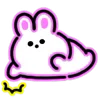 🐰 Эмодзи «Neon Bunny» для Telegram