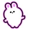 🐰 Эмодзи «Neon Bunny» для Telegram
