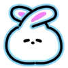 🐰 Эмодзи «Neon Bunny» для Telegram