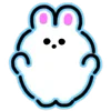 🐰 Эмодзи «Neon Bunny» для Telegram