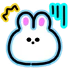🐰 Эмодзи «Neon Bunny» для Telegram