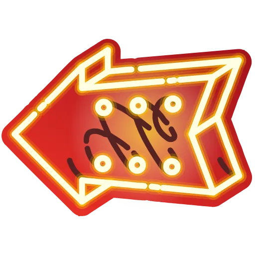 ⬅️ Эмодзи «Neon Classic» для Telegram