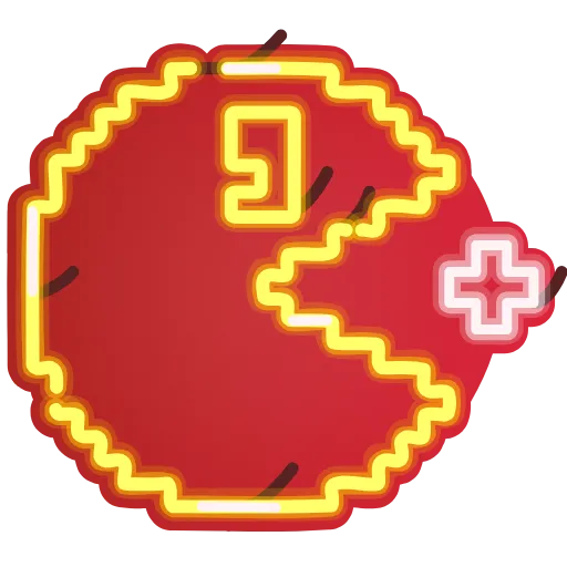 👾 Эмодзи «Neon Classic» для Telegram