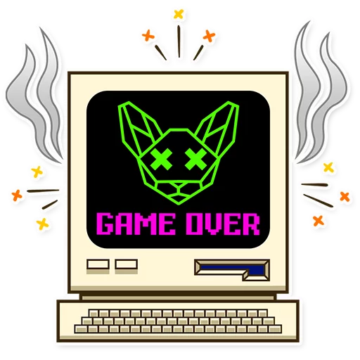 💀 Стикер «The Neon Demon» для Telegram