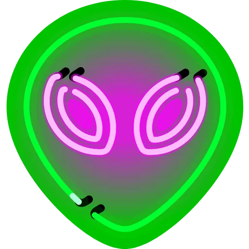 👽 Эмодзи «Neon Emoji» для Telegram