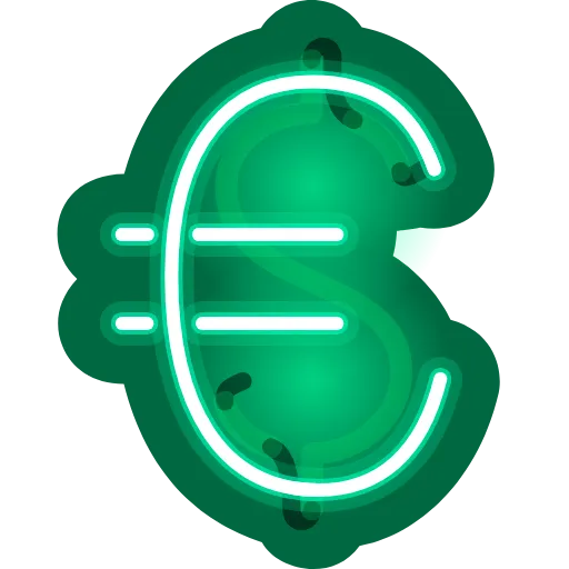 💲 Эмодзи «Neon Emoji» для Telegram