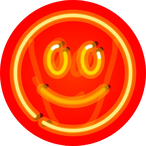 🙂 Эмодзи «Neon Emoji» для Telegram