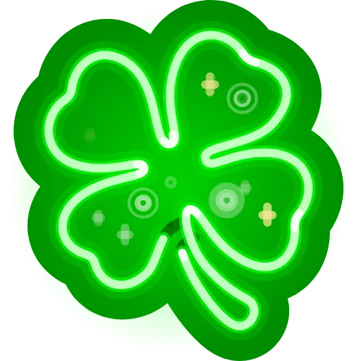 🍀 Эмодзи «Neon Emoji» для Telegram