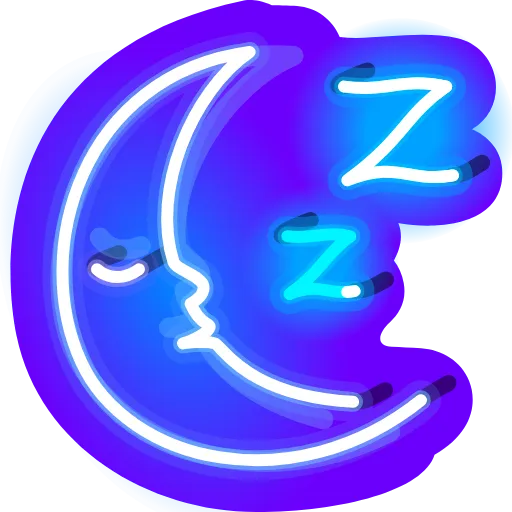 🌜 Эмодзи «Neon Emoji» для Telegram