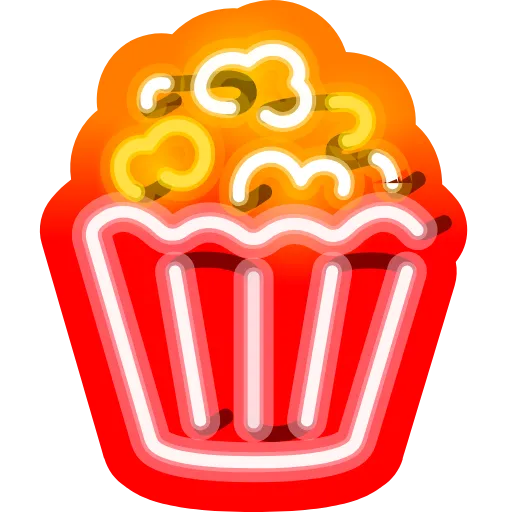 🍿 Эмодзи «Neon Emoji» для Telegram