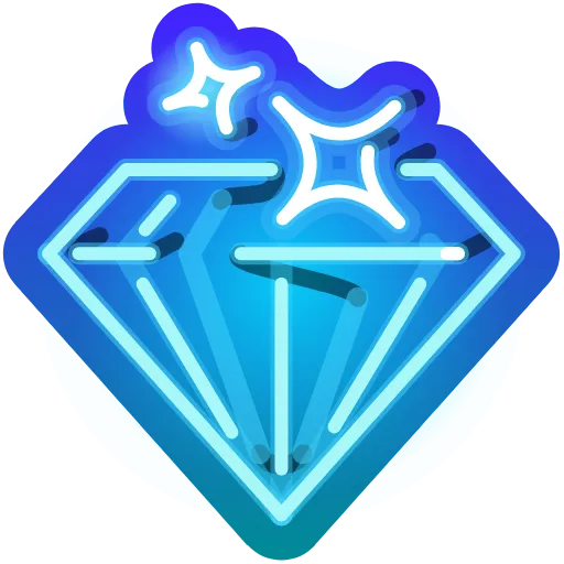 💎 Эмодзи «Neon Emoji» для Telegram