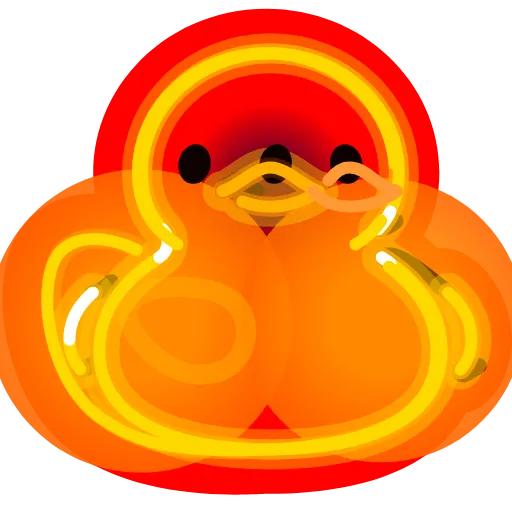 🦆 Эмодзи «Neon Emoji» для Telegram