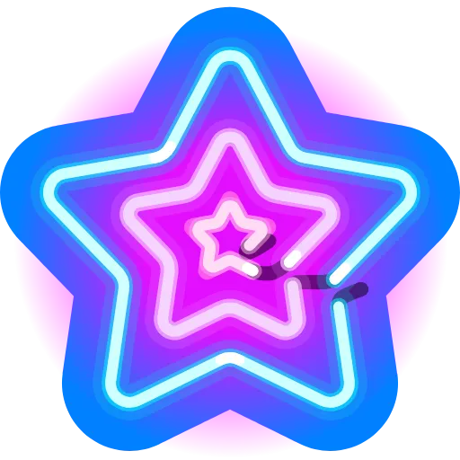 🌟 Стикер «Neon Emoji» для Telegram