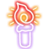 🕯 Эмодзи «Neon Emojis» для Telegram