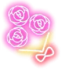 💐 Эмодзи «Neon Emojis» для Telegram