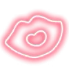 💋 Эмодзи «Neon Emojis» для Telegram