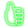 👍 Эмодзи «Neon Emojis» для Telegram