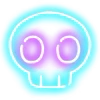💀 Эмодзи «Neon Emojis» для Telegram