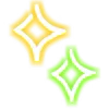 ✨ Эмодзи «Neon Emojis» для Telegram