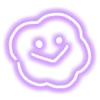 🙂 Эмодзи «Neon Emojis» для Telegram
