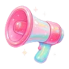 📢 Эмодзи «🫖 Neon Glossy - розовые эмодзи» для Telegram