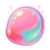 🫧 Эмодзи «🫖 Neon Glossy - розовые эмодзи» для Telegram