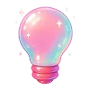 💡 Эмодзи «🫖 Neon Glossy - розовые эмодзи» для Telegram