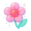 🌸 Эмодзи «🫖 Neon Glossy - розовые эмодзи» для Telegram