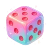 🎲 Эмодзи «🫖 Neon Glossy - розовые эмодзи» для Telegram