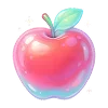 🍏 Эмодзи «🫖 Neon Glossy - розовые эмодзи» для Telegram