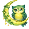🦉 Эмодзи «Неон И Бездна» для Telegram