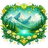 🏔️ Эмодзи «Неон И Бездна» для Telegram