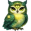 🦉 Эмодзи «Неон И Бездна» для Telegram