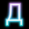 ✔️ Эмодзи «Неоновые буквы» для Telegram