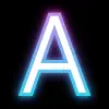 Стикерпак Неоновые буквы для Telegram