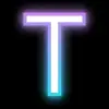 📺 Эмодзи «Неоновые буквы» для Telegram