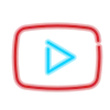 ⬛️ Эмодзи «Неоновые логотипы» для Telegram