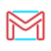 ⬛️ Эмодзи «Неоновые логотипы» для Telegram