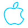 ⬛️ Эмодзи «Неоновые логотипы» для Telegram