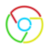 ⬛️ Эмодзи «Неоновые логотипы» для Telegram