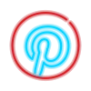 ⬛️ Эмодзи «Неоновые логотипы» для Telegram